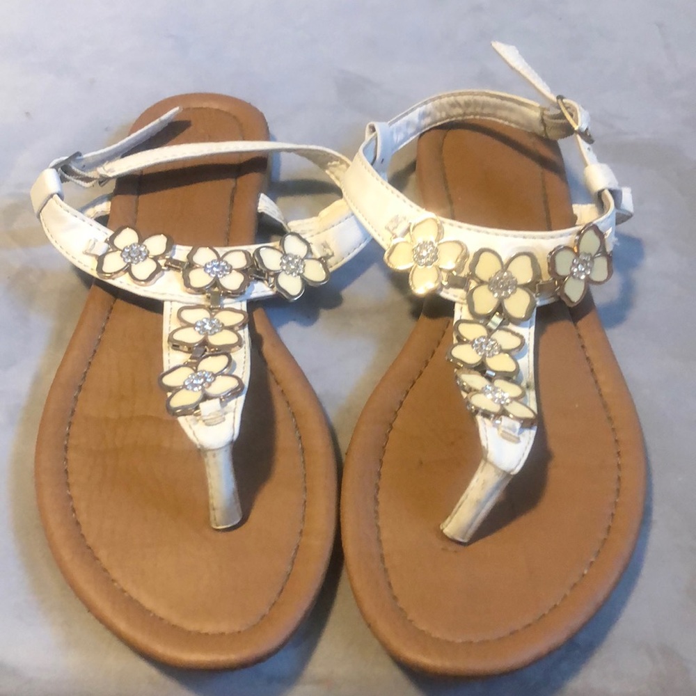 Floral sandals